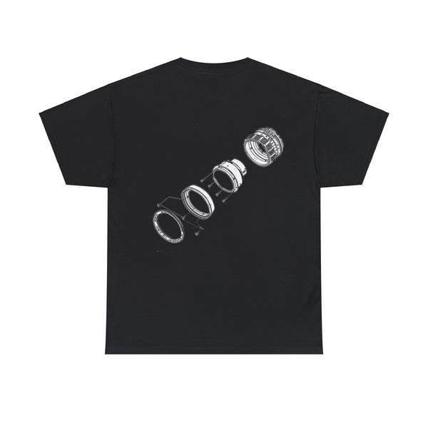 Camera Diagram Shirt back black