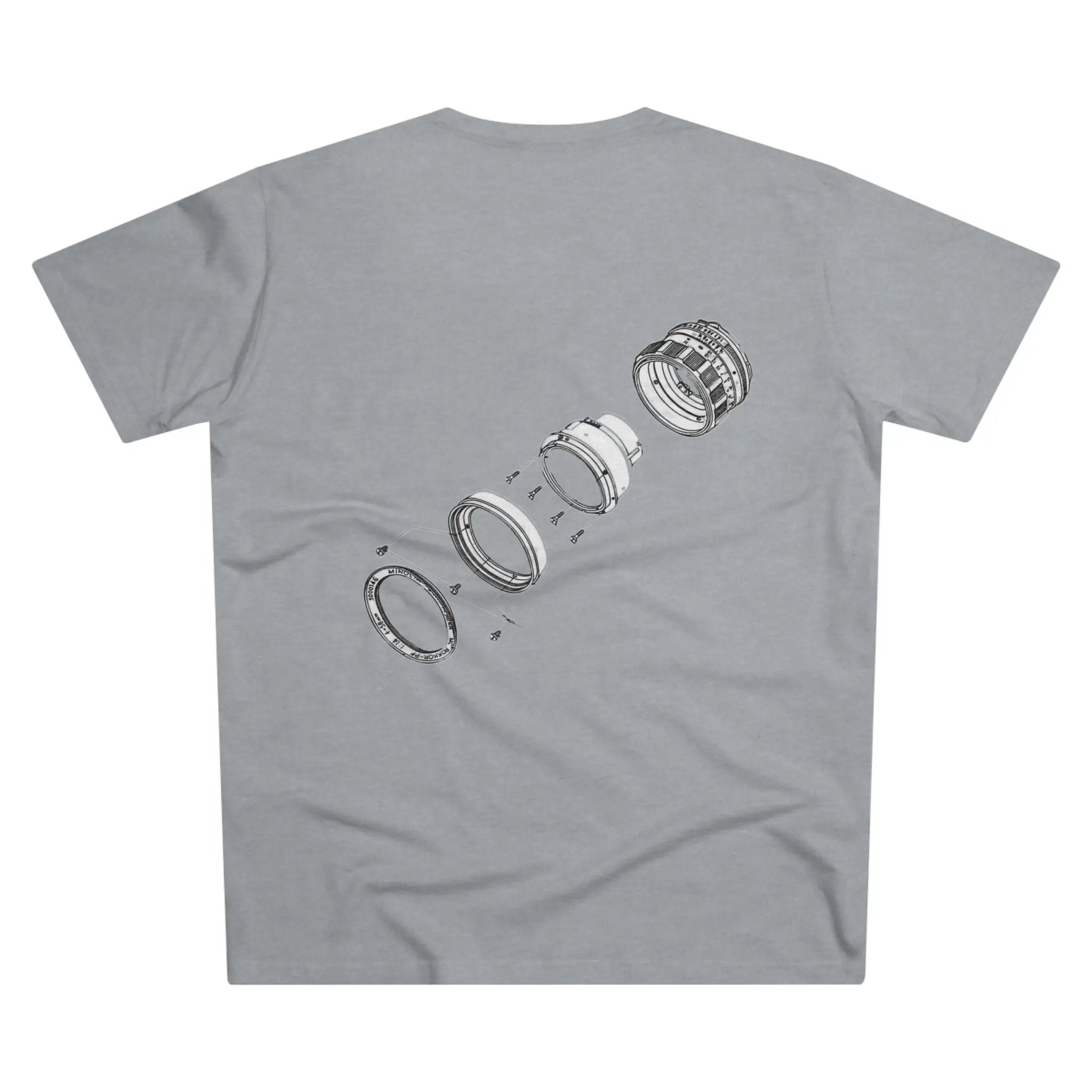 Vintage Camera Diagram t-shirt