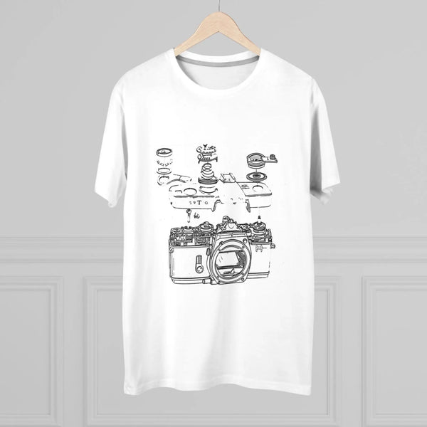 Vintage Camera Diagram t-shirt