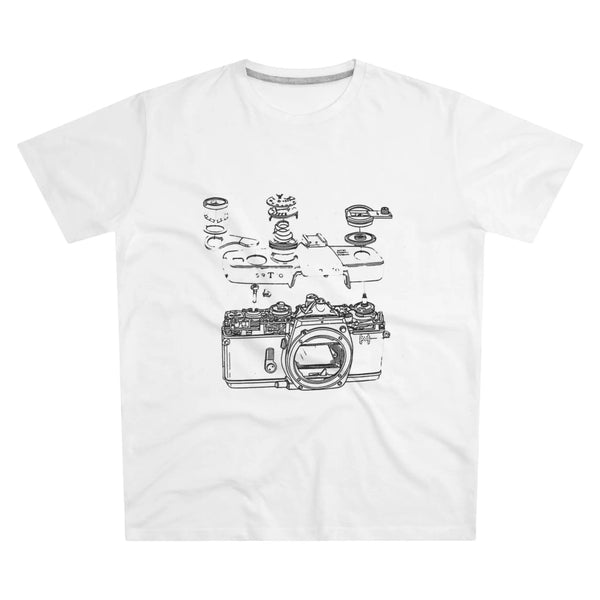 Vintage Camera Diagram t-shirt