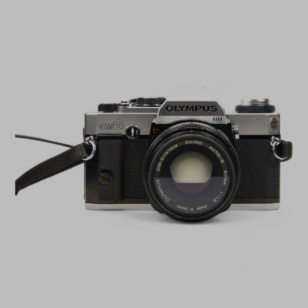 Olympus OM-G 35mm film camera with 1.8 50mm lens