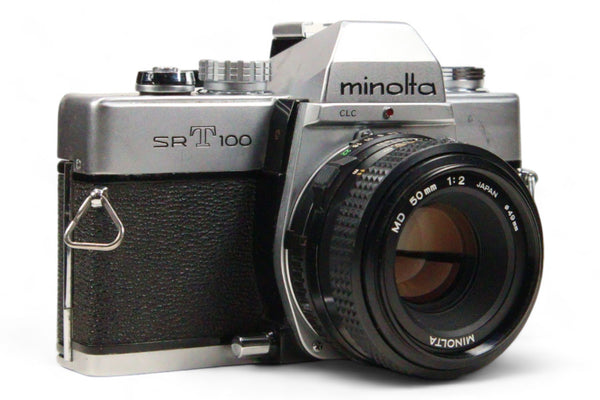 Minolta SRT-100 with 50mm 1:2 lens