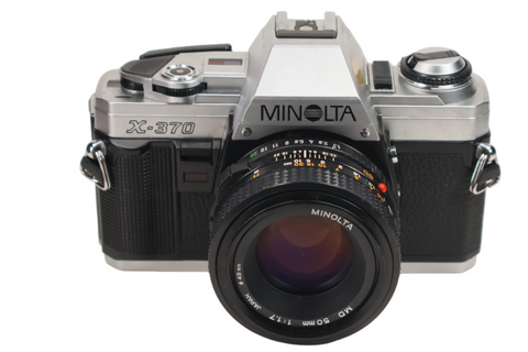 Minolta X-370 front