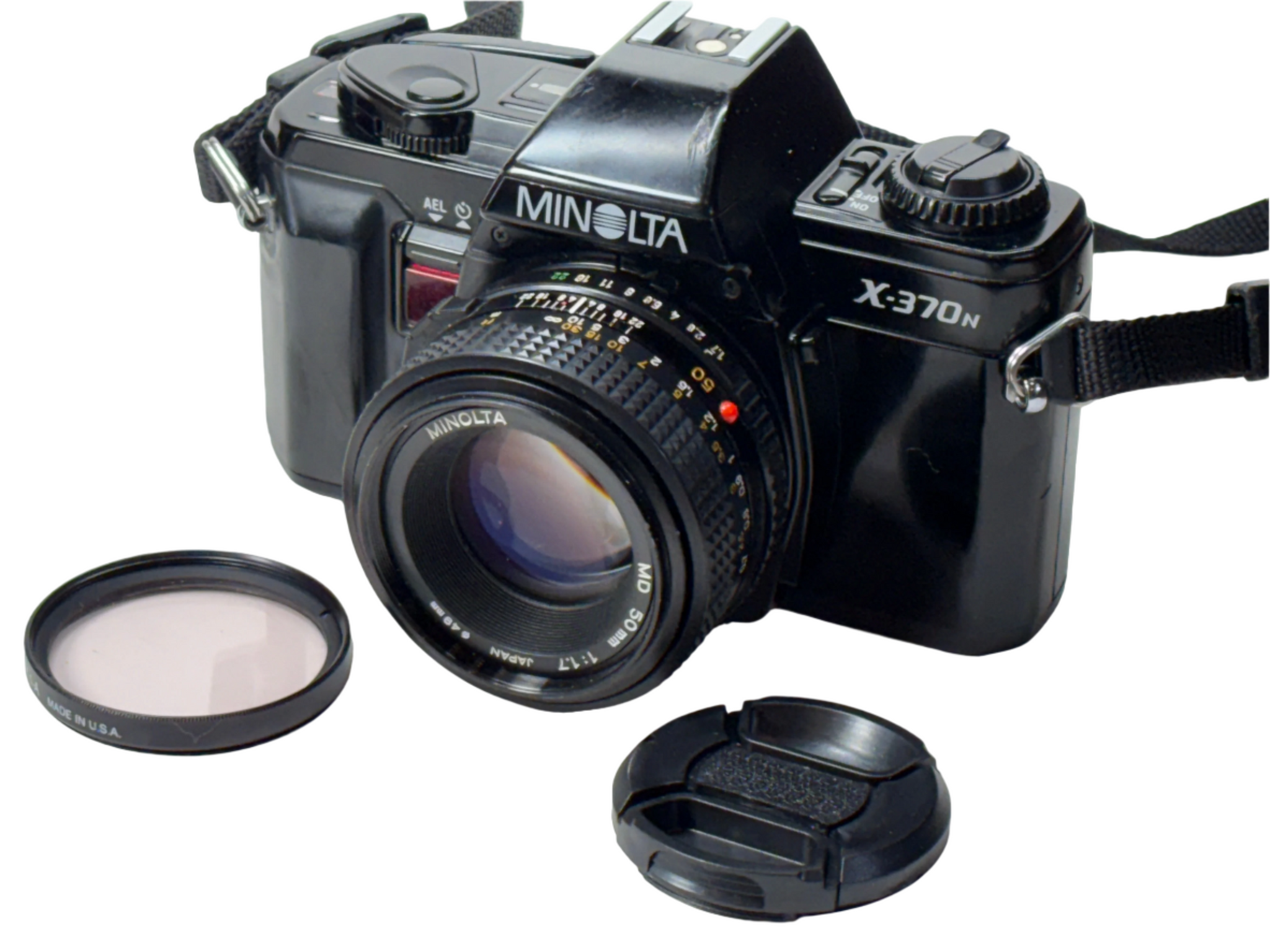 Minolta X- 370 / 50mm lens - Film Camera 