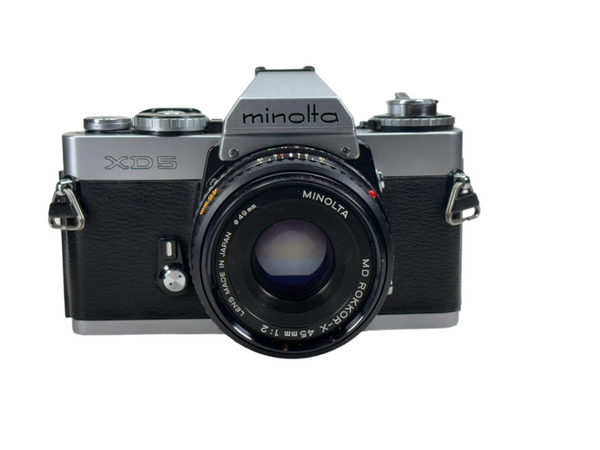 Minolta XD5 with 45mm lens