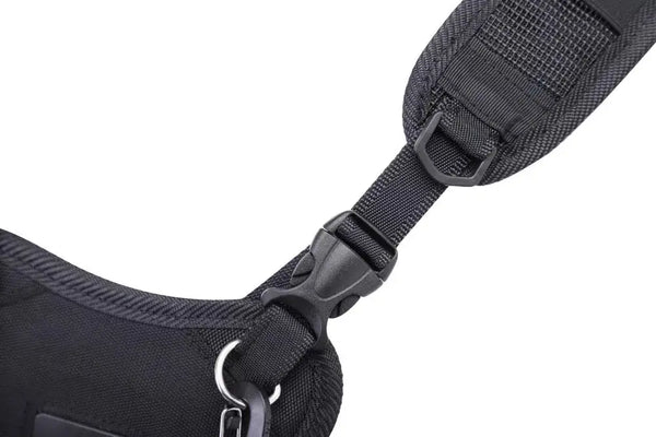 Dual camera harness - strap - buckle