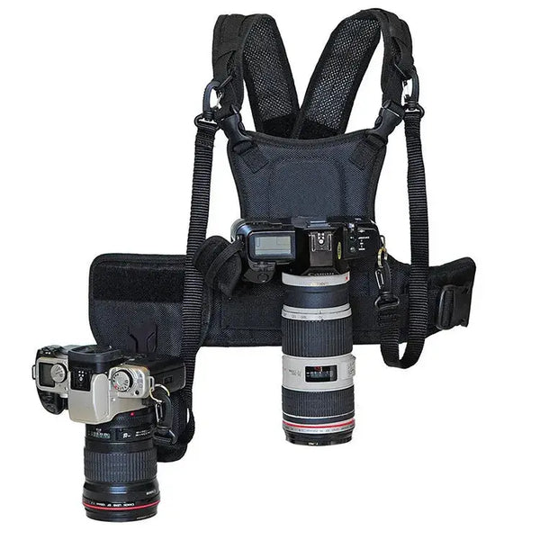 Dual camera harness