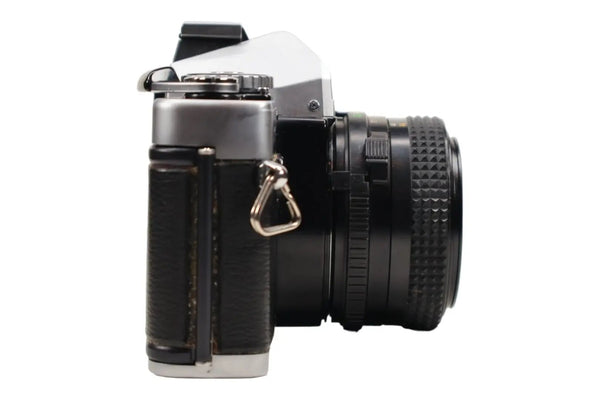  film camera finds - Minolta XG-2 w/50mm lens left