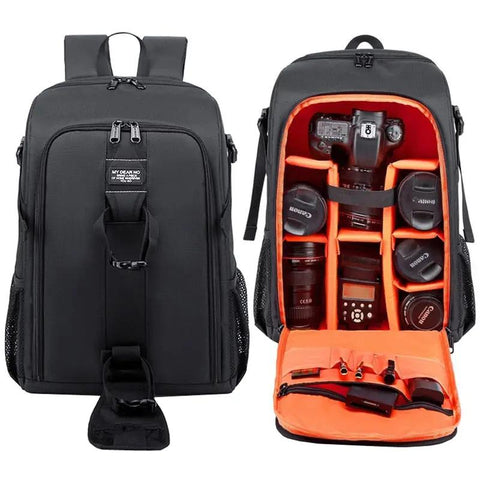 Camera backpack - front